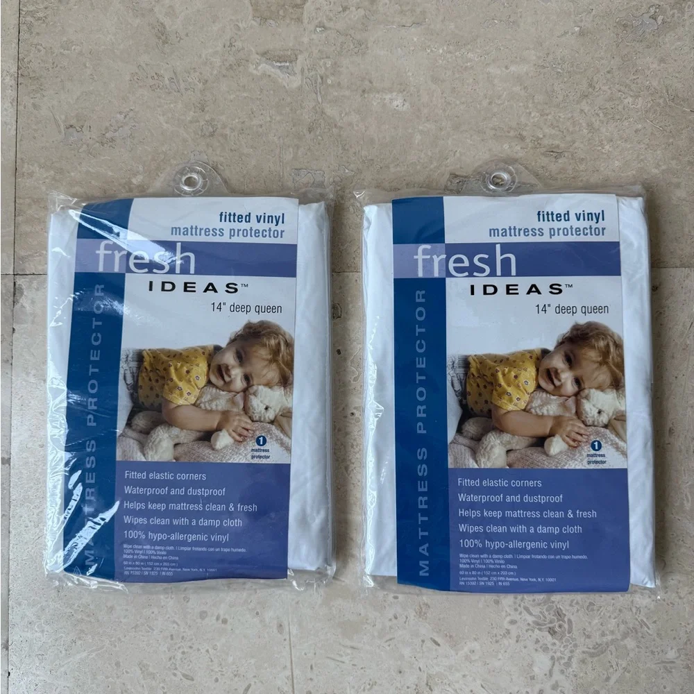 Bundle of 2 Fresh Ideas Mattress Protector 14